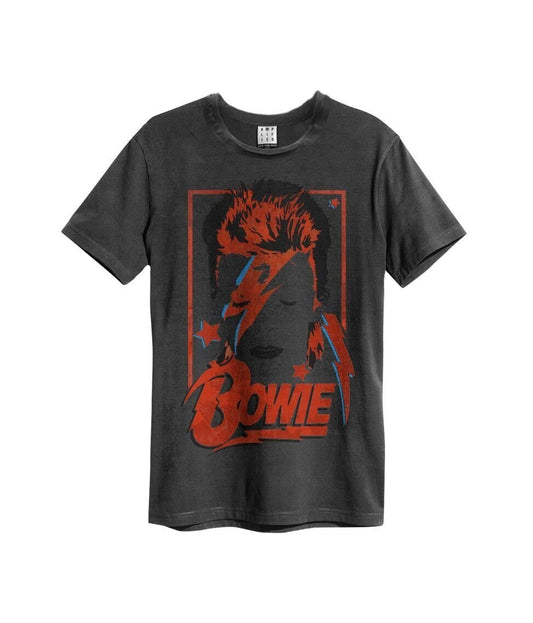 David Bowie Aladdin Sane Vintage T-Shirt (Charcoal) | T-Shirt