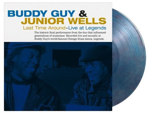 Buddy Guy & Junior Wells Last Time Around: Live At Legends (180 Gram Blue & Red Marbled Colored Vinyl) [Import] | Vinyl