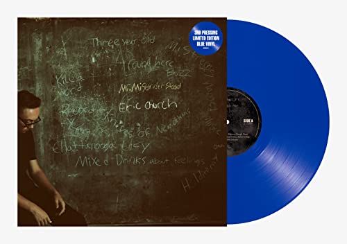 Eric Church Mr. Misunderstood [Blue LP] | Vinyl