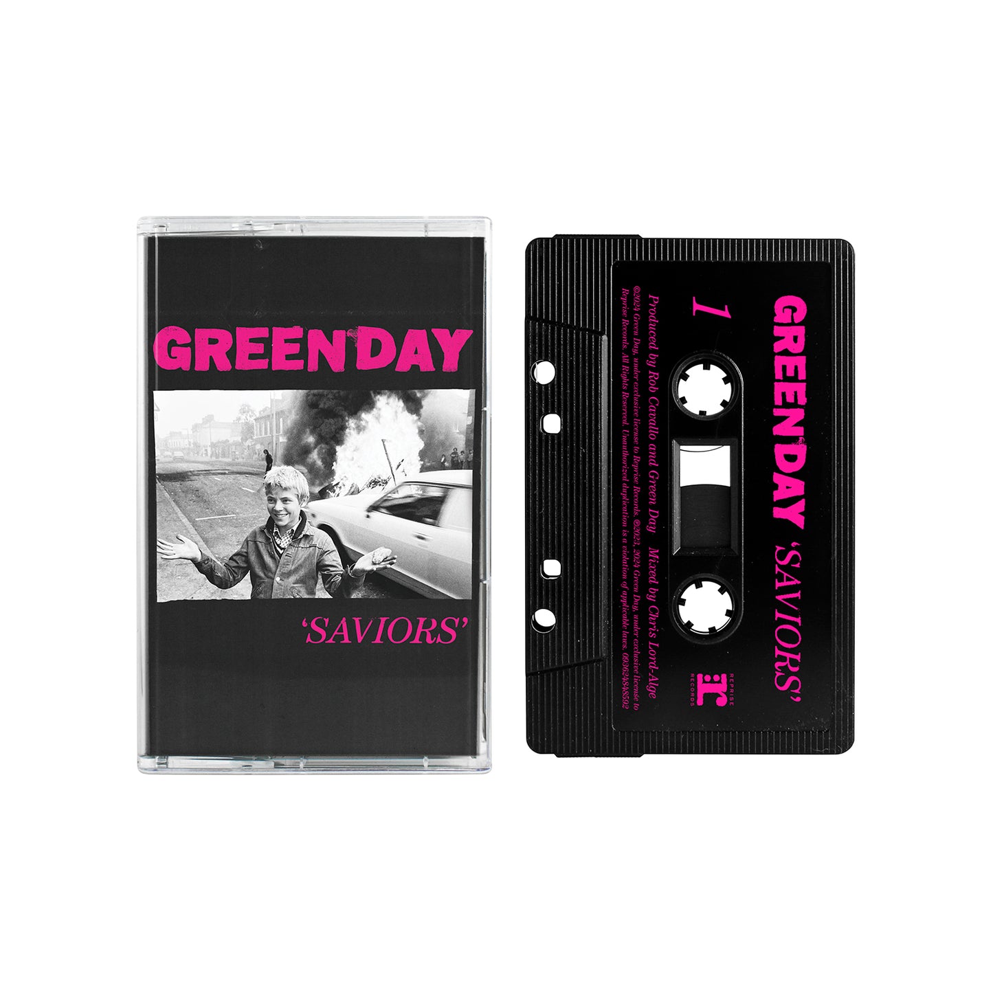 Green Day Saviors (Deluxe, 180 Gram Vinyl, Gatefold, Embossed Cover, Exclusive 24x36 Poster) | Cassette