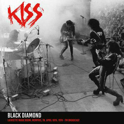 Kiss Black Diamond: Lafayette Music Room. Memphis. Tn. April 18Th. 1974 (Limited Edition, Pink Vinyl) [Import] | Vinyl
