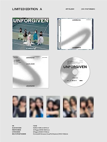 LE SSERAFIM UNFORGIVEN [Limited Edition A] [CD+Photobook] | CD