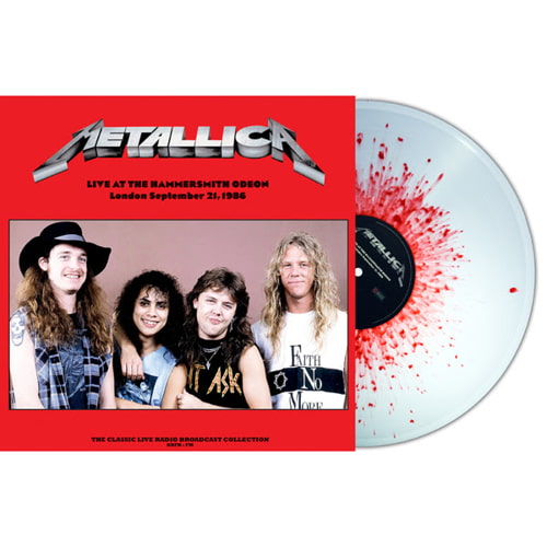 Metallica Live at the Hammersmith Odeon, London, 1986 (180 Gram Splatter Vinyl) [Import] | Vinyl