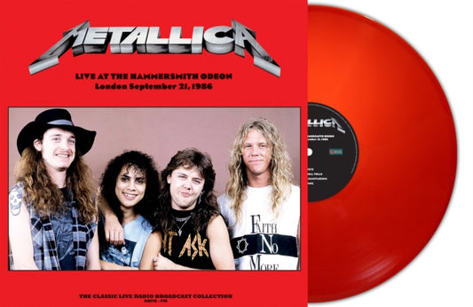 Metallica Live at the Hammersmith Odeon, London, September 21st 1986 (180 Gram Red Vinyl) [Import] | Vinyl