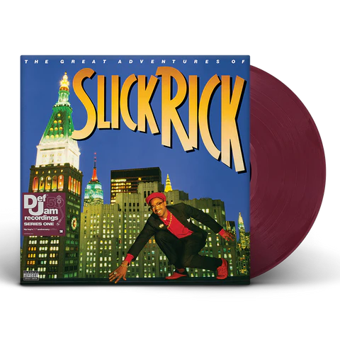 Slick Rick The Great Adventures Of Slick Rick [Explicit Content] (Indie Exclusive, Colored Vinyl, Limited Edition, Burgundy) (2 Lp's) | Vinyl