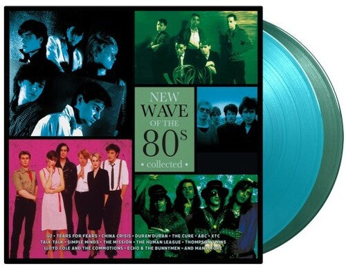 Various Artists New Wave Of The 80's Collected (Limited Edition, 180 Gram Vinyl, Colored Vinyl, Moss Green, Turquoise) [Import] (2 Lp's) | Vinyl
