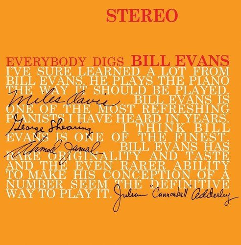 Bill Evans Everybody Digs Bill Evans | Vinyl