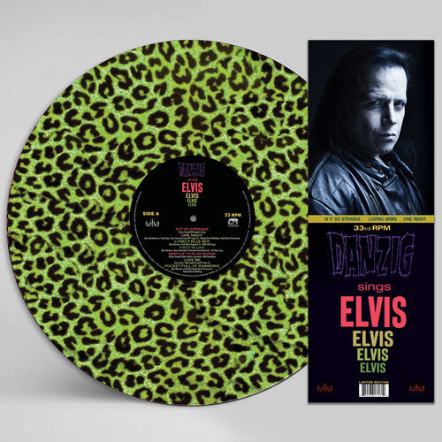 Danzig Sings Elvis - A Gorgeous Green Leopard Picture Disc Vinyl (Green, Picture Disc Vinyl LP) | Vinyl