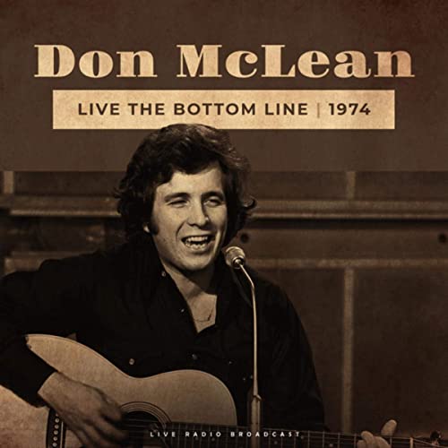 Don Mclean Live The Bottom Line 1974 | Vinyl