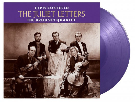 Elvis Costello & The Brodsky Quartet Juliet Letters (Limited Edition, 180 Gram Vinyl, Colored Vinyl, Purple) [Import] | Vinyl