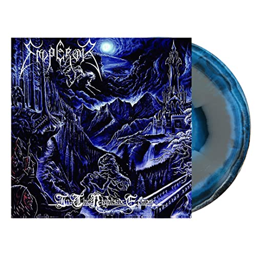 Emperor In The Nightside Eclipse [White/Blue Swirl LP] [Half-Speed] | Vinyl