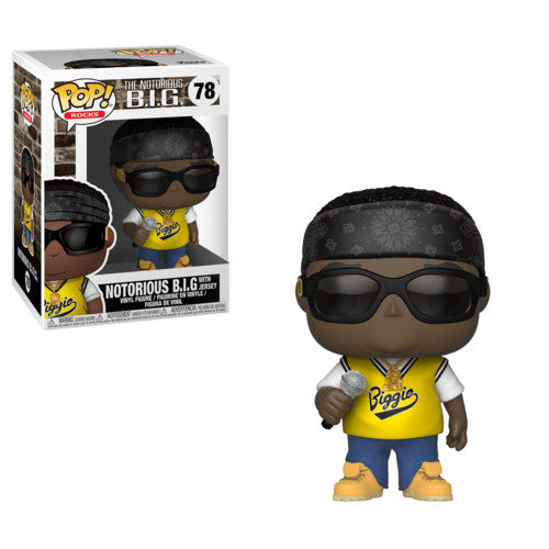 Funko Pop! Rocks Notorious B.I.G. (with jersey) | Toys