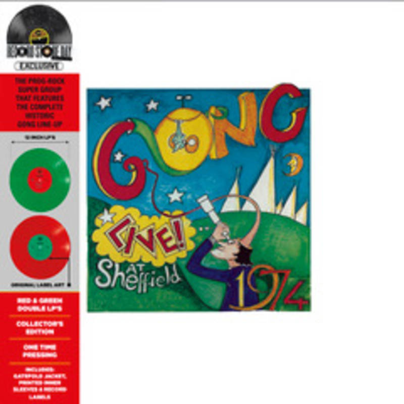Gong Live! At Sheffield 1974 (Colv) (Grn) (Red) (Rex) | RSD DROP | Vinyl