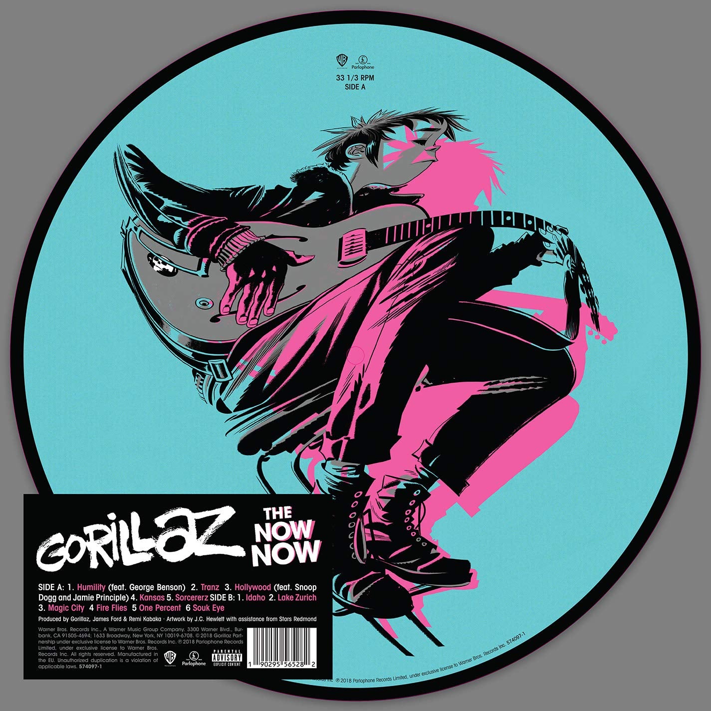 Gorillaz The Now Now (Picture Disc) (Explicit) | Vinyl