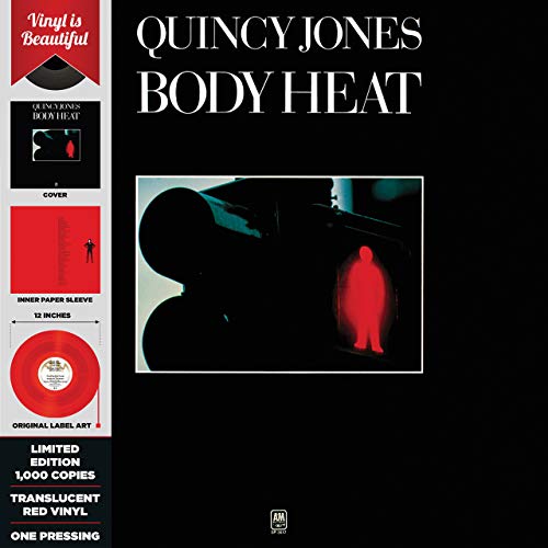 JONES,QUINCY BODY HEAT (RED TRANSLUCENT VINYL) | Vinyl
