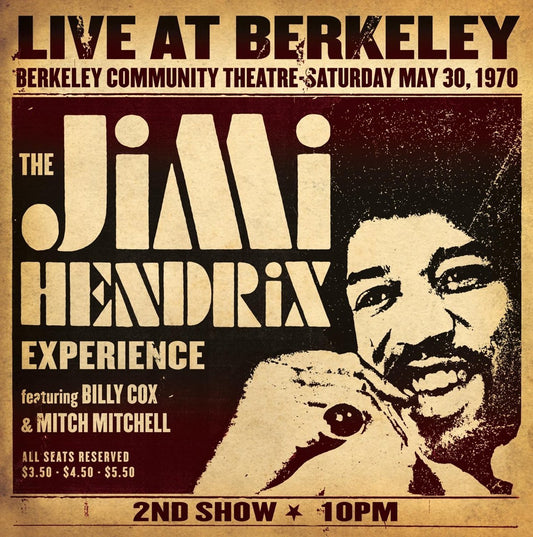 Jimi Hendrix Experience Jimi Hendrix Experience Live at Berkeley (2 Lp's) | Vinyl