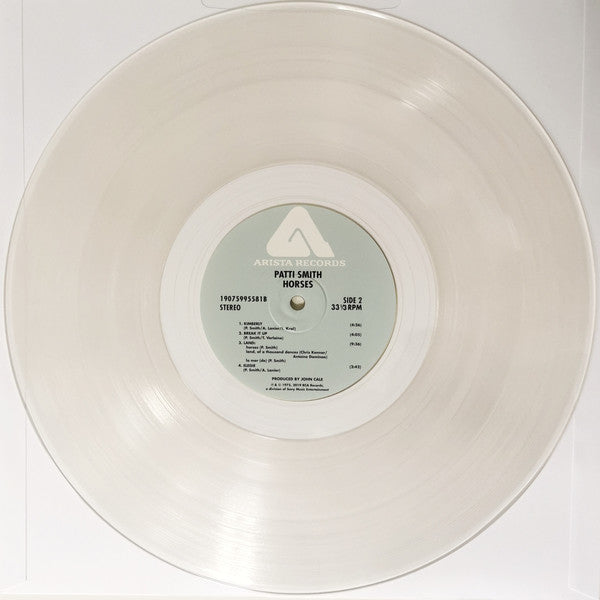 Patti Smith Horses (Rough Trade Exclusive, Limited Edition, Clear Vinyl) | Vinyl