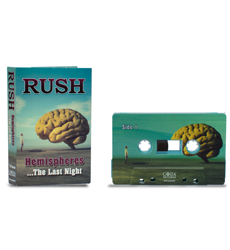 RUSH HEMISPHERES (AQUA BLUE SHELL) | Cassette