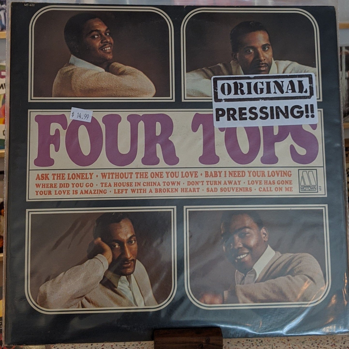 Record Stop Four Tops | Four Tops | Vinyl (Used/VG+) |