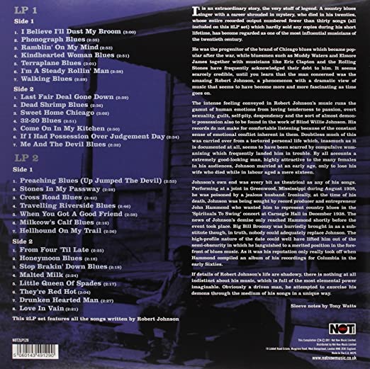 Robert Johnson The Complete Collection (2 Lp's, 180 Gram Vinyl) [Import] | Vinyl