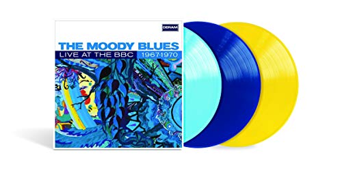 The Moody Blues Live At the BBC 1967-1970 [3 LP][Light Blue/Dark Blue/Yellow] | Vinyl