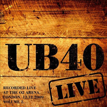 Ub40 Live 2009: Vol 2 | Vinyl