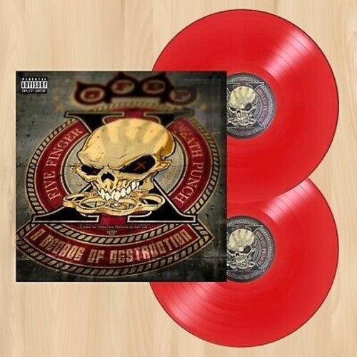 Five Finger Death Punch A Decade Of Destruction [Explicit Content] (Crimson Red, Limited Edition, Gatefold LP Jacket) (2 Lp's) | Vinyl