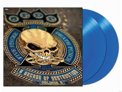 Five Finger Death Punch A Decade Of Destruction: Vol 2 [Explicit Content] (Colored Vinyl, Cobalt Blue, Limited Edition, Gatefold LP Jacket) (2 Lp's) | Vinyl