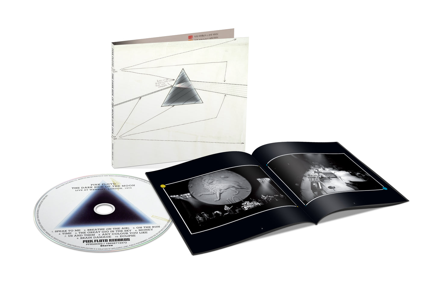 Pink Floyd The Dark Side Of The Moon - Live At Wembley Empire Pool, London, 1974 | CD